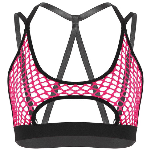 Fishnet Crop Tops